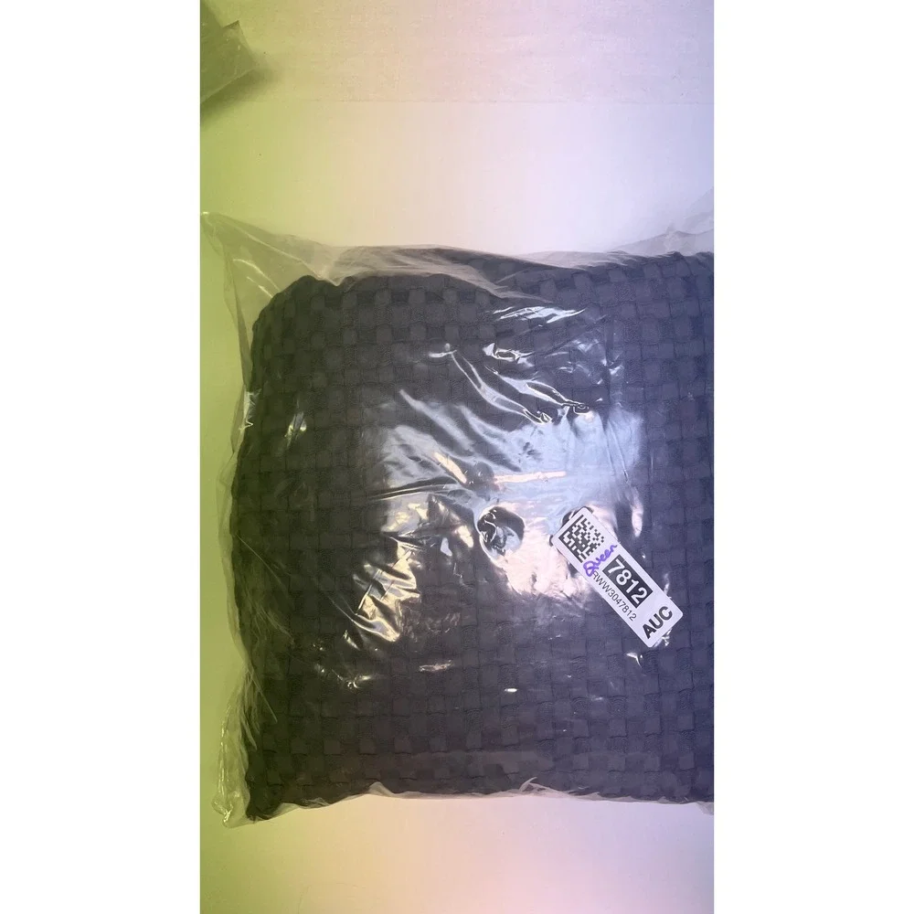Utopia Waffle Blanket Queen Charcoal 100% Cotton Breathable Lightweight New